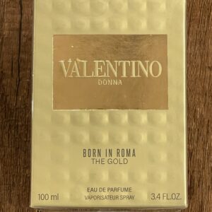 Born in Roma the Gold Donna للنساء (Miror with box)