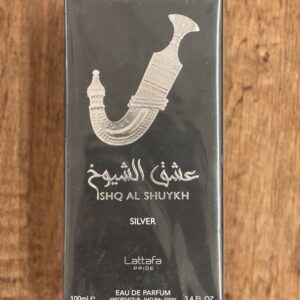 Ishq Al Shuyukh Silver Lattafa Perfumes للجنسين (High Coby)