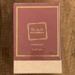 Khamrah Dukhan Lattafa Perfumes للرجال(Miror with box)